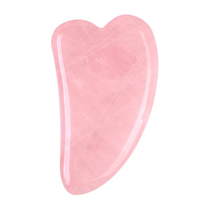 Rose Quartz Gua Sha V-Shaped Wholesale