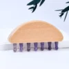 Wooden and Jade Head Massage Comb Wholesale (5)