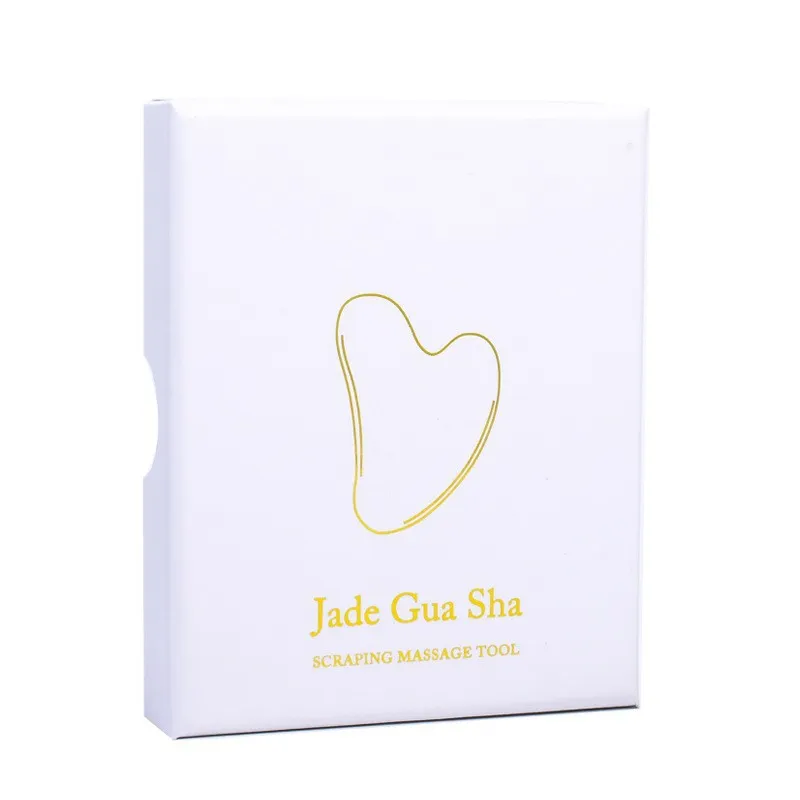 Custom white packaging box with logo